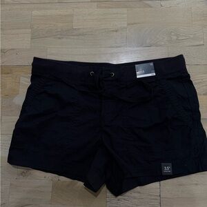 Women's Black Casual Shorts